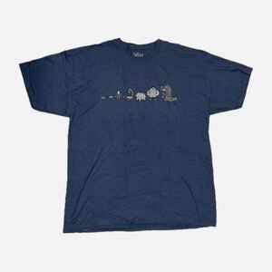 Fallout Mutant Evolution Graphic Tee – Lootwear Exclusive – 2XL Navy